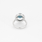 Bague 52 POIRAY - Ma préference - Bague en or gris et diamants, topaze blue london - tourmaline rose 58 Facettes DV0936-2