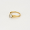 Bague 53 Bague en or jaune et diamants 58 Facettes DV12410-40