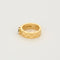 Bague 53 CHANEL - Bague matelassé en or jaune et saphir 58 Facettes DV6154-10-53-2