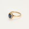 Bague 52 Bague marguerite en or rose saphir et diamants 58 Facettes DV16005-3