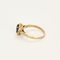 Bague 52 Bague marguerite en or rose saphir et diamants 58 Facettes DV16005-3