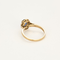Bague 52 Bague marguerite en or rose saphir et diamants 58 Facettes DV16005-3