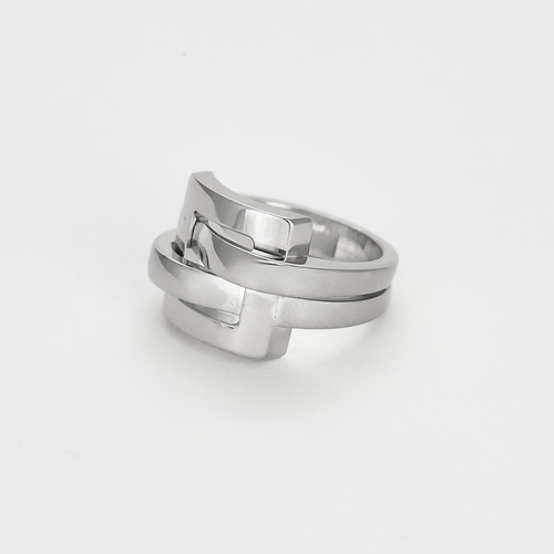 Bague 55 BOUCHERON - Déchaînée - Bague en or gris 58 Facettes DV11927-4