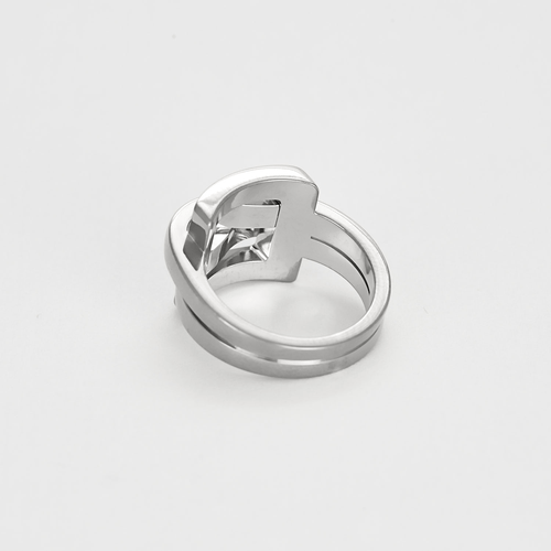 Bague 55 BOUCHERON - Déchaînée - Bague en or gris 58 Facettes DV11927-4