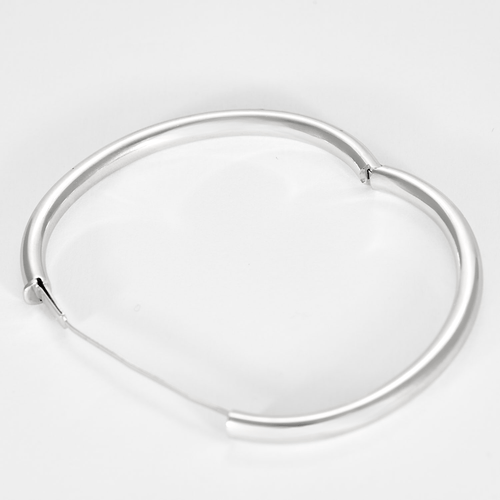 Bracelet Bracelet jonc en or blanc 58 Facettes DV15938-3