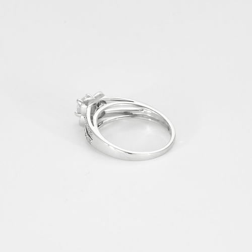 Bague 51 MAUBOUSSIN - Bague Chance of Love N°3 - Bague en or blanc et diamants 58 Facettes DV12432-5