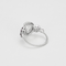 Bague 51 Bague en or blanc, pierre de lune, diamants et rubis 58 Facettes DV10549-6