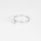 Bague 52 Bague Solitaire en or blanc et diamant 58 Facettes DV10549-5