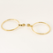 Boucles d'oreilles LOUIS VUITTON - Paire d'anneaux d'oreilles en or jaune 58 Facettes DV16301-1