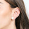 Boucles d'oreilles VAN CLEEF & ARPELS - Vintage Alhambra - Paire de boucles d'oreilles en or rose et nacre 58 Facettes DV16288-4