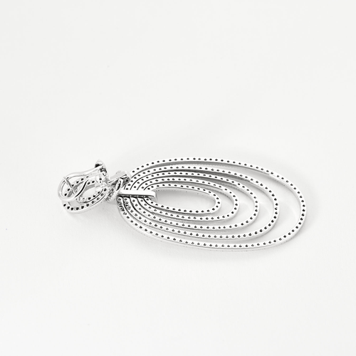 Boucles d'oreilles Boucles d'oreilles girandoles en or blanc et diamants 58 Facettes DV16301-5