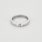 Bague 54 TIFFANY - Alliance en platine et diamants 58 Facettes DV16002-1