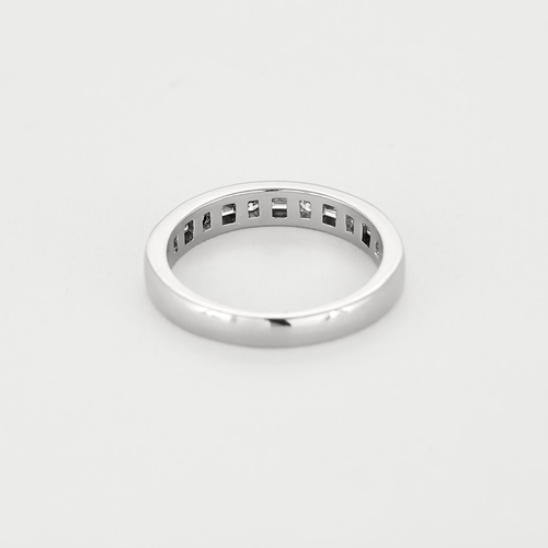 Bague 54 TIFFANY - Alliance en platine et diamants 58 Facettes DV16002-1