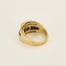 Bague 49.5 Bague bandeau en or jaune, diamants et saphirs 58 Facettes DV16301-2-495-2