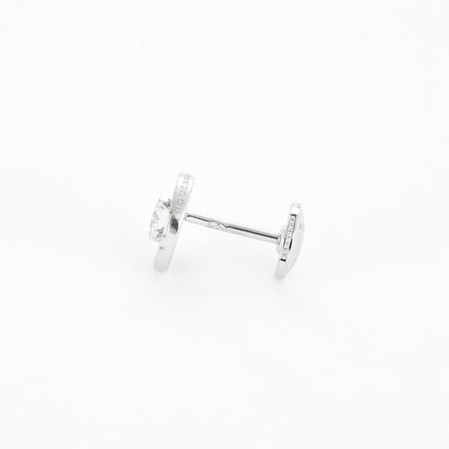 Boucles d'oreilles BOUCHERON - AVA - Paire de boucles d'oreilles en or gris et diamants 58 Facettes DV16226-2