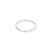Bague 54 BOUCHERON - Alliance facettée platine et diamants 58 Facettes DV16486-1