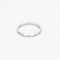 Bague 54 BOUCHERON - Alliance facettée platine et diamants 58 Facettes DV16486-1