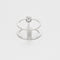 Bague 55 Bague Messika "Glam'Azone" or blanc, diamants. 58 Facettes DV3020-24