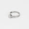 Bague 47 CARTIER - Solitaire en platine et diamants 58 Facettes DV14911-1