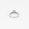 Bague 47 CARTIER - Solitaire en platine et diamants 58 Facettes DV14911-1