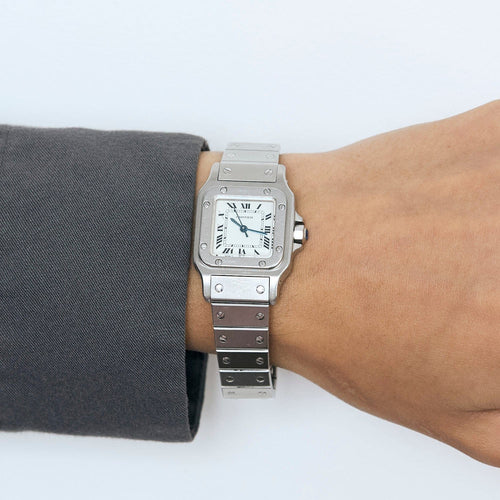 Montre CARTIER - Montre Santos 58 Facettes DV8395-4