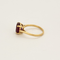 Bague 53 Bague en or jaune et tourmaline rose 58 Facettes DV4845-10