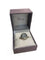 Bague 54 POIRAY - Indra - Bague en or gris et calcédoine bleue 58 Facettes DV15542-1