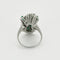 Bague 64 Bague en or gris, diamants et émeraudes 58 Facettes DV15843-8