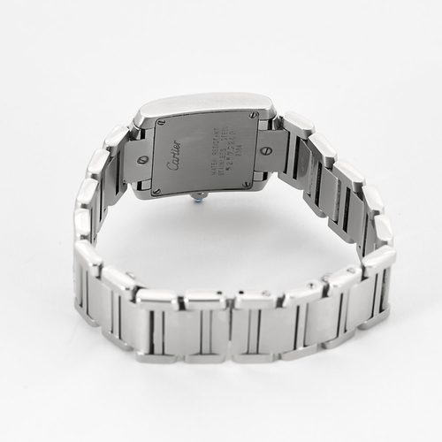 Montre CARTIER - Tank Français - Bracelet montre en acier 58 Facettes DV16192-1