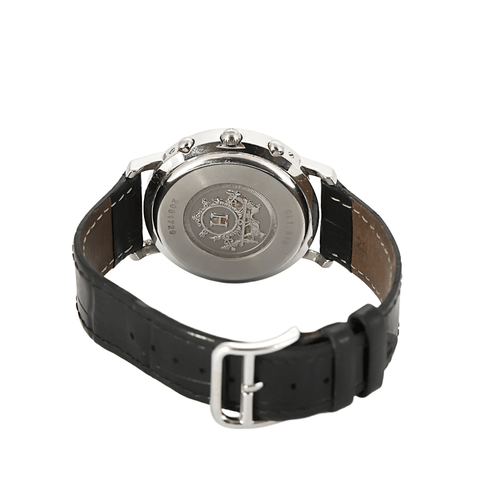 Montre HERMÈS - CLIPPER CHRONO - Montre en acier 58 Facettes DV16294-1