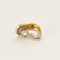 Boucles d'oreilles CARTIER - Double C - Paire de boucles d'oreilles trois ors et diamants 58 Facettes DV0541-8