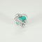 Boucles d'oreilles VAN CLEEF & ARPELS - Boucles d'oreilles Vintage Alhambra or blanc et turquoise 58 Facettes DV0830-23