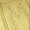Collier VAN CLEEF & ARPELS - Sautoir Vintage Alhambra en or jaune et turquoise 58 Facettes DV0830-25
