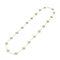 Collier VAN CLEEF & ARPELS - Sautoir Vintage Alhambra en or jaune et turquoise 58 Facettes DV0830-25