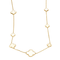 Collier VAN CLEEF & ARPELS - Magic Alhambra – Sautoir seize motifs en or jaune et nacre blanche. 58 Facettes DV17159-1