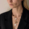 Collier VAN CLEEF & ARPELS - Magic Alhambra – Collier six motifs en or jaune, nacre et onyx. 58 Facettes DV17159-2