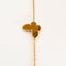 Collier VAN CLEEF & ARPELS - Lucky Alhambra – Sautoir douze motifs en or jaune et pierres de couleurs. 58 Facettes DV17159-3