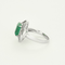 Bague 52 Bague en platine, émeraude et diamants 58 Facettes DV11451-9