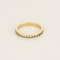 Bague 50 Alliance en or et diamants 58 Facettes DV16936-1