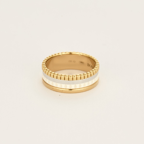 Bague 53 BOUCHERON - Quatre white édition small - Bague trois ors et PVD 58 Facettes DV6743-2