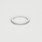 Bague 52 Alliance en or gris et diamants 58 Facettes DV16987-3