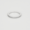 Bague 52 Alliance en or gris et diamants 58 Facettes DV16987-3