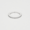 Bague 52 Alliance en or gris et diamants 58 Facettes DV16987-3