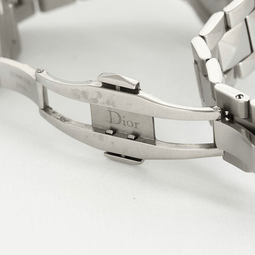 Montre DIOR- Dior VIII Grand Bal Plissé Ruban - Montre en acier et diamants 58 Facettes DV0316-3