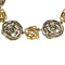 Boucles d'oreilles CHAUMET – Labyrinthe pour l'Arcade - Demi-parure à transformation en or jaune et or gris 58 Facettes DV17159-4