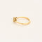 Bague 50 Bague Solitaire à motif de fleur en or jaune et diamants 58 Facettes DV17415-1-50-2