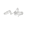 Bague 56 Double bague serpent en or blanc et diamants 58 Facettes DV17385-3-56-3