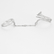 Bague 56 Double bague serpent en or blanc et diamants 58 Facettes DV17385-3-56-3