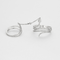 Bague 56 Double bague serpent en or blanc et diamants 58 Facettes DV17385-3-56-3