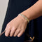 Bracelet BUCCELLATI - Macri Classica - Bracelet en or blanc et diamants 58 Facettes DV17385-7